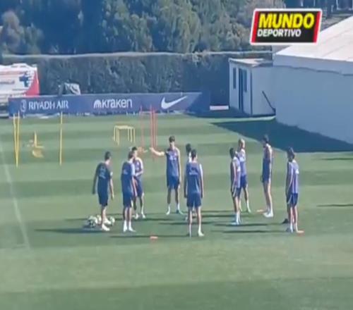 世體：奧布拉克、普維爾、門多薩參加馬競合練