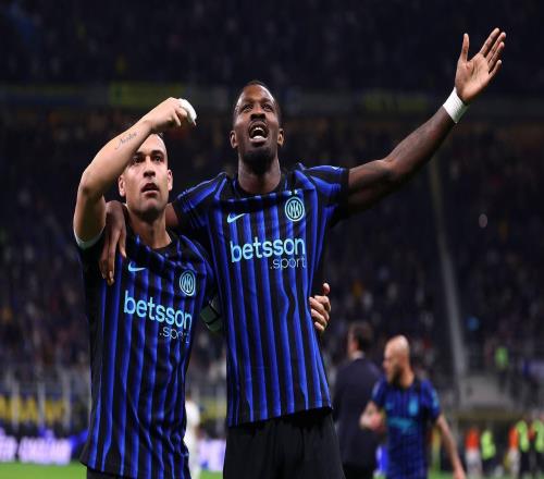 自22年以來，國米首次有球員意甲單場兩次助攻同一位隊友破門