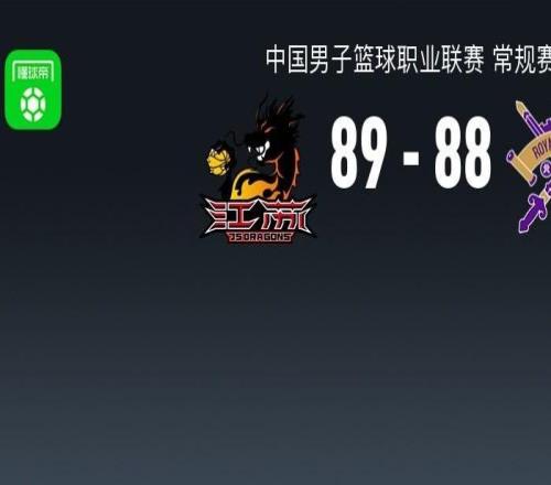 江苏8988险胜北控，里勒28分错失绝平罚球，贾尔斯30+13