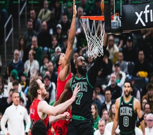 出戰(zhàn)12勝2負(fù)！塔圖姆近五戰(zhàn)場均26+12+8綠凱奪冠賠率超馬刺升第2