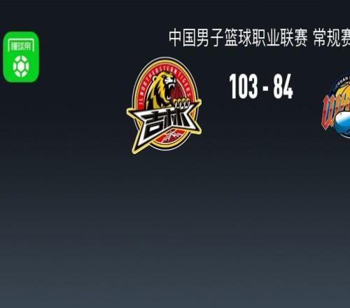 CBA戰(zhàn)報：吉林10384四川，DJ威爾遜31+12+8