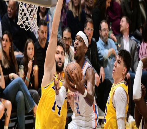 亞歷山大25+8八村壘15+5雷霆大勝湖人豪取六連勝