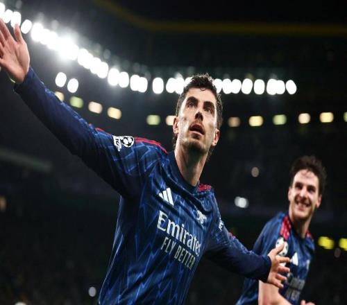 第91分鐘絕殺，阿森納送給葡體本賽季歐冠主場(chǎng)首敗