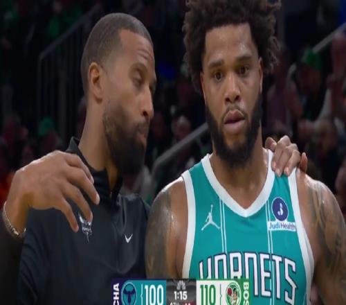 鮑爾單場(chǎng)36+5+6仍輸球！黃蜂102113惜敗綠軍，罪魁禍?zhǔn)拙故撬? />
<div   id=