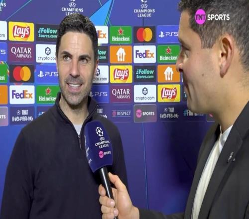 阿爾特塔：道曼天賦肉眼可見(jiàn)，敢于承擔(dān)責(zé)任踢球時(shí)也很有勇氣