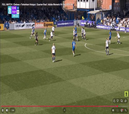 切爾西女足頭牌悶聲干大事，賽季第12球把熱刺打懵