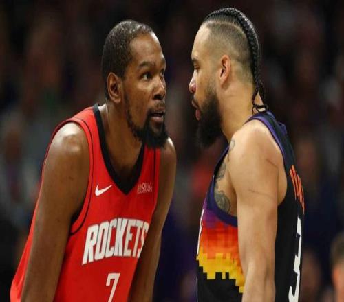 打老東家來勁！杜蘭特晃倒狄龍，一記中投殺人誅心