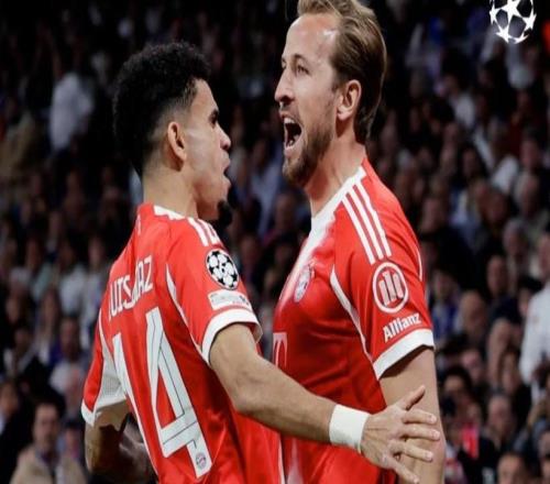 11場(chǎng)34球，拜仁本賽季歐冠進(jìn)球數(shù)與巴黎并列第一