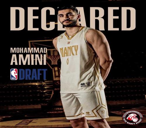 勇闯美利坚，官方：伊朗20岁前锋阿米尼将参加2026年NBA选秀