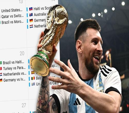 FIFA甩出104場賽程，歐洲球迷被迫上夜班看球