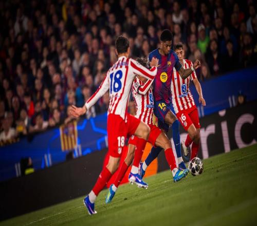 巴薩官網(wǎng)談不敵馬競：落后2球并非出局，拉什福德曾幫曼聯(lián)逆轉(zhuǎn)巴黎