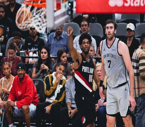 101112！杨瀚森未出场，开拓者不敌马刺，争八形势不容乐观