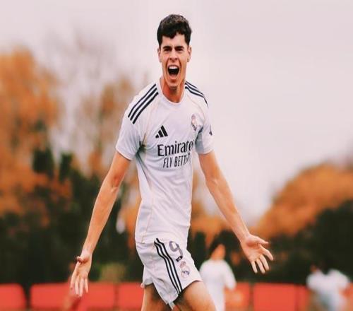 皇馬二隊挖到新哈蘭德！19歲田徑小子成神鋒，身高超1米9最愛大羅