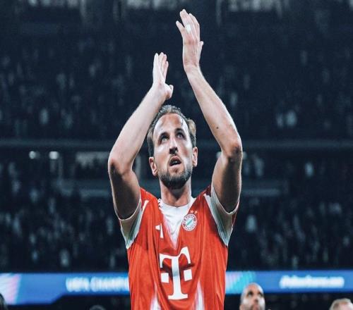 對(duì)陣皇馬進(jìn)球，凱恩在歐冠賽場(chǎng)首次在禁區(qū)外破門