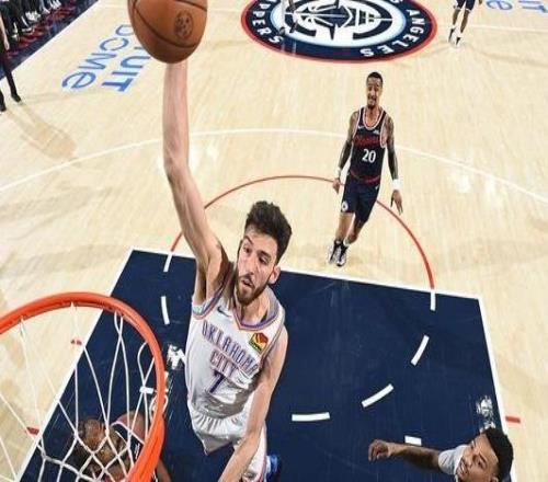 切特30+14亞歷山大20+11雷霆客場輕取快船迎七連勝