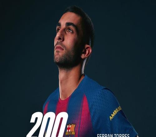 替補(bǔ)上陣，費(fèi)蘭迎來(lái)巴薩生涯第200場(chǎng)正式比賽