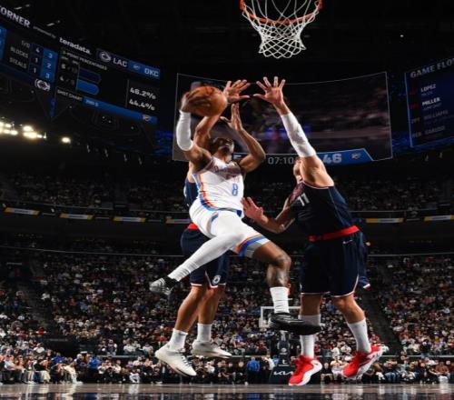 西部形勢(shì)日趨明朗：雷霆鎖定第1+馬刺第2，森林狼太陽(yáng)排名確定