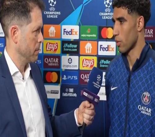 阿什拉夫：對(duì)20確實(shí)有些遺憾，因?yàn)楦杏X本可以打進(jìn)更多進(jìn)球