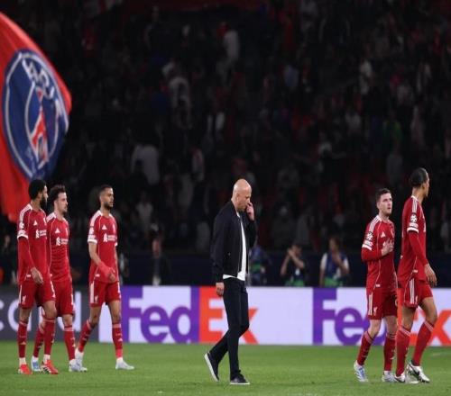 5后衛(wèi)難阻完??！利物浦客場(chǎng)遭大巴黎蹂躪斯洛特沒(méi)有蹲坑的資本