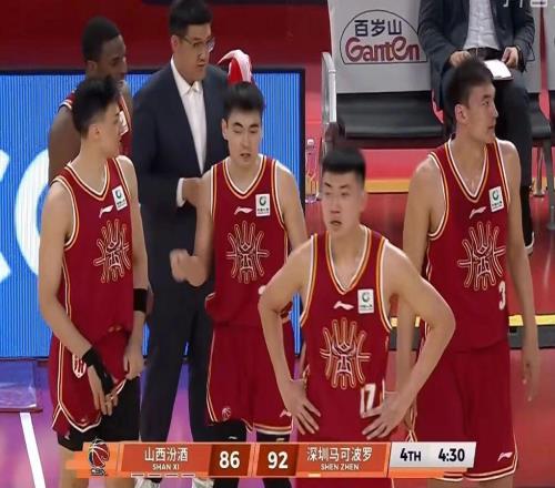 深圳男籃5分險勝山西，王浩然33+5勢不可擋，迪亞洛21分張寧低迷
