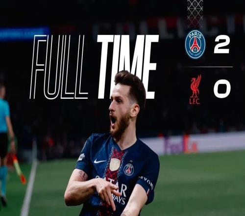 PSG主場20戰(zhàn)勝利物浦！