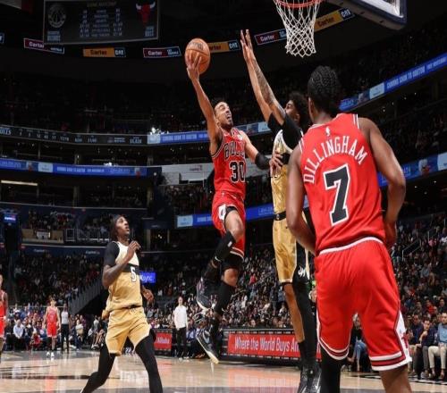 63敗隊(duì)史第二差！奇才遭公牛橫掃8連敗風(fēng)城三叉戟84分河村6中1