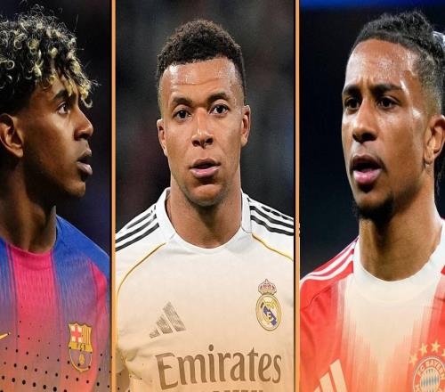 登貝萊剛捧杯1個(gè)月，2026金球榜已把他踢出前3