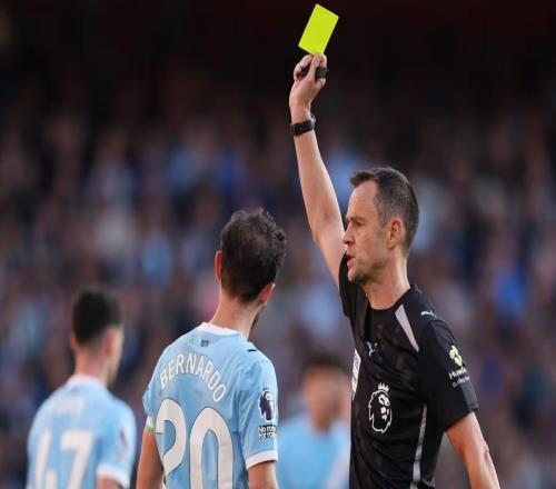 若B席在對陣切爾西時染黃，他會被停賽兩場無緣出戰(zhàn)阿森納