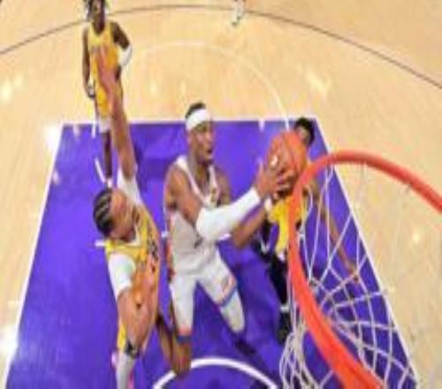 雷霆6天两虐湖人139分，西部头名稳了