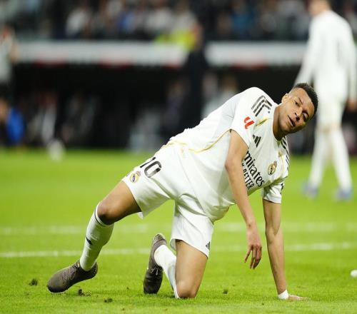 離譜姆巴佩空門踢呲+20次丟球權(quán)！獲5.8分最低，西甲已4場球荒