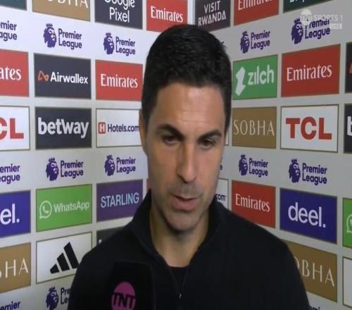 阿爾特塔：厄德高有點小傷，早場比賽一開始就要定下比賽節奏