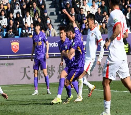 津門虎VS海牛首發(fā)：3外援PK4外援葉博亞先發(fā)謝蒂內(nèi)、鄺兆鐳替補