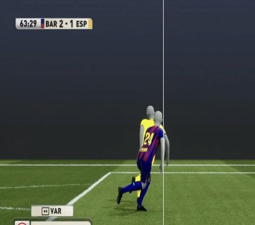 差之毫厘，半自動(dòng)越位系統(tǒng)顯示費(fèi)蘭第三粒進(jìn)球越位非常輕微