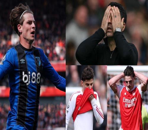 阿森納主場翻車：21輸給保級隊(duì)，12分領(lǐng)跑機(jī)會沒了