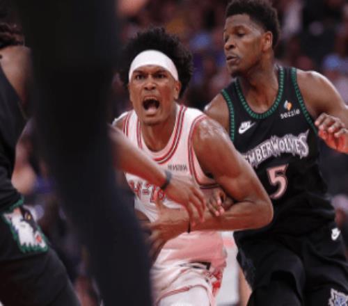 森林狼終結(jié)火箭8連勝阿門41+9+7杜蘭特33+7+7