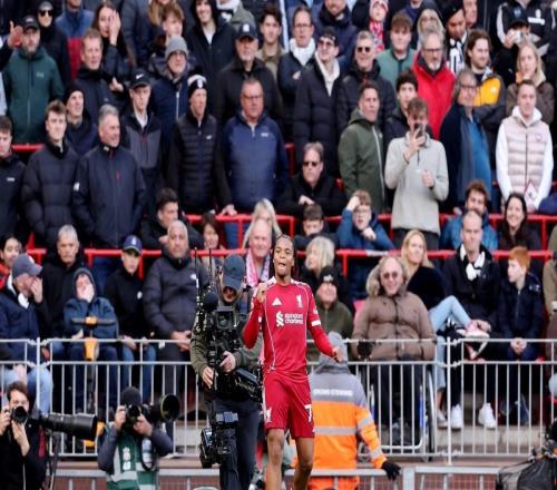 20贏球，利物浦自去年12月以來首次在英超主場(chǎng)零封取勝