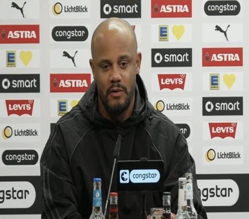 孔帕尼：打破德甲單賽季進球紀錄更看重3分，進1、2球就夠