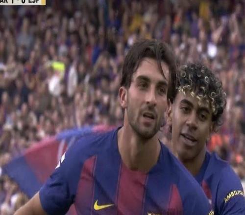 西甲進(jìn)球、助攻數(shù)均上雙，亞馬爾成本賽季五大聯(lián)賽第三人