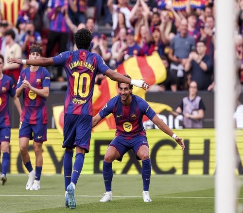 41！亞馬爾獨(dú)造3球，創(chuàng)67年紀(jì)錄，巴薩笑傲德比戰(zhàn)，甩開皇馬9分