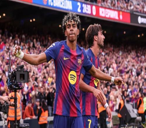 9分！皇馬徹底沒戲，西甲爭(zhēng)冠關(guān)鍵戰(zhàn)：巴薩41大勝，亞馬爾造3球