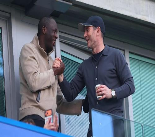 心系老東家，蘭帕德&亞亞圖雷出現(xiàn)在斯坦福橋觀戰(zhàn)車城大戰(zhàn)