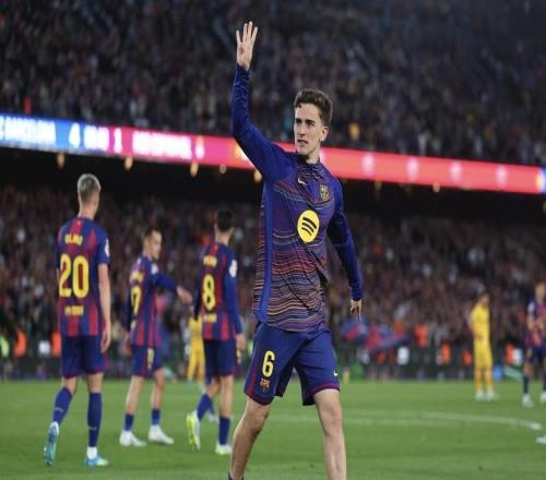 火藥味十足，拉什福德打進第四球后加維模仿皮克比“四指山”