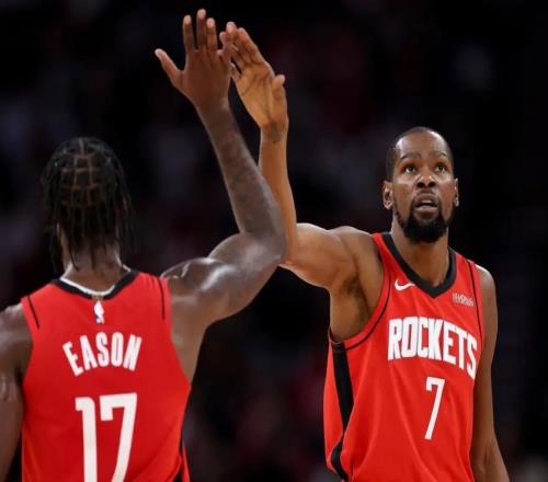 狠用主力！烏度卡遭質(zhì)疑，火箭3人出場時(shí)間前4，杜蘭特打2841分鐘