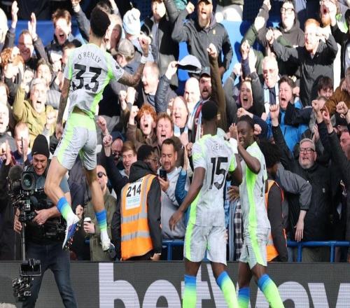 自2月以來奧賴利已打入6球，與哈蘭德并列同期隊內最多