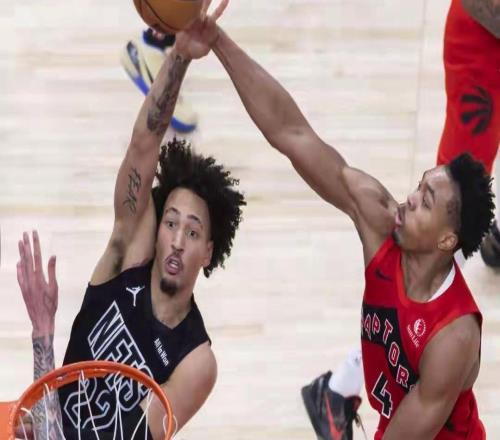 巴雷特26分3板2助猛龍男籃12898大勝籃網(wǎng)鎖定東部第五