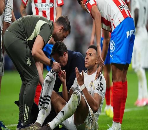 皇馬內(nèi)部炸了：姆巴佩被肘擊縫3針，VAR全程裝瞎