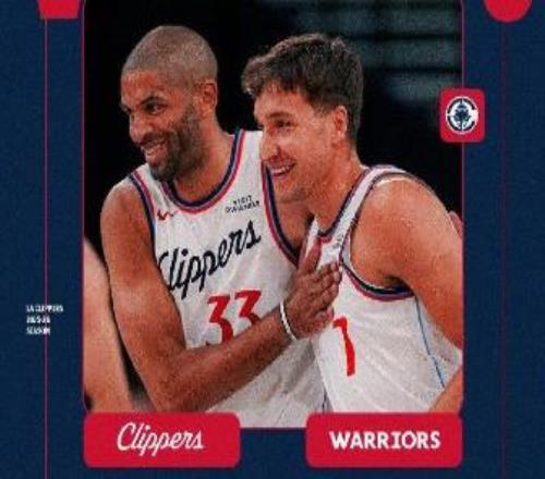 快船擊敗勇士附加賽將再次對決加蘭15+6庫里24+6