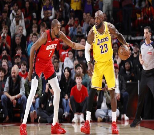 火箭西部第5鎖定湖人：對手雙核報銷，41歲詹姆斯單核帶隊