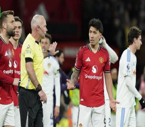 曼聯(lián)12利茲聯(lián)，輸給保級隊，紅牌影響不大，紅魔輸球因戰(zhàn)術問題