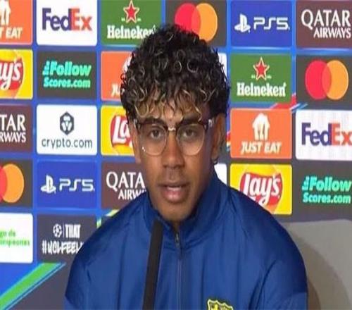 亞馬爾：社媒頭像換成詹姆斯，因?yàn)樗俏颐鎸γ魈毂荣惖陌駱? />
<div   id=